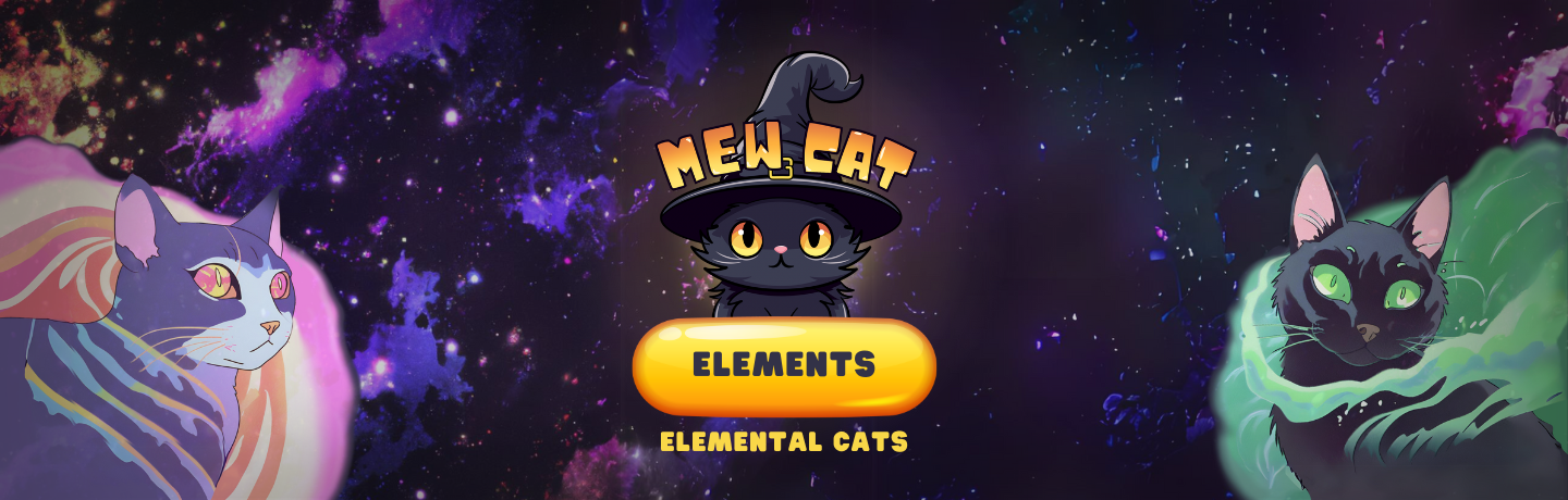 Mew Cat - Elemental Cats banner